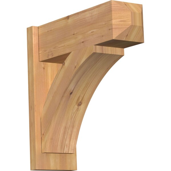Ekena Millwork Thorton Smooth Craftsman Outlooker, Western Red Cedar, 7 1/2"W x 22"D x 22"H OUT08X22X22THR04SWR - main